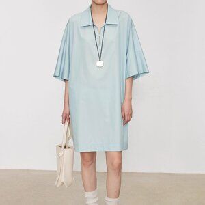 CHICJOC Premium Pima Cotton Shirt Dress | Size 36